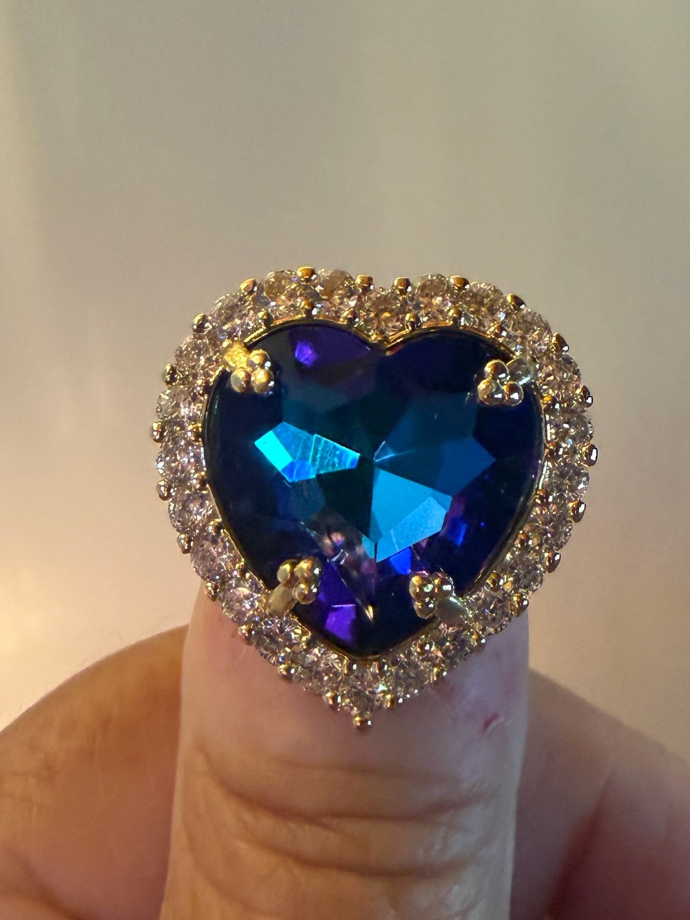 NEW Feed Me Gems Sapphire Mermaid Romeo Ring - Picture 4 of 10